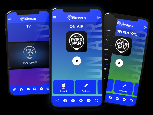 Mockup App Radio Piterpan