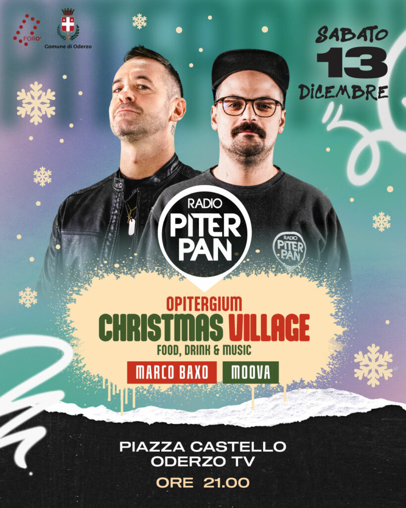 Evento Radio Piterpan @ Opitergium Christmas Village