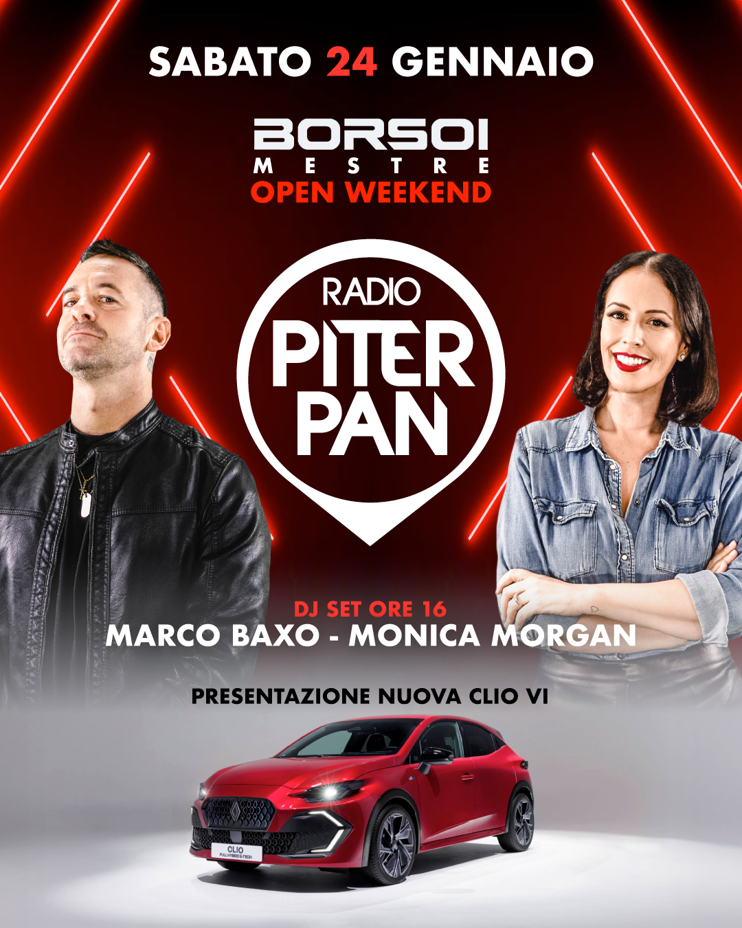 Evento di Radio Piterpan – Borsoi Open Weekend