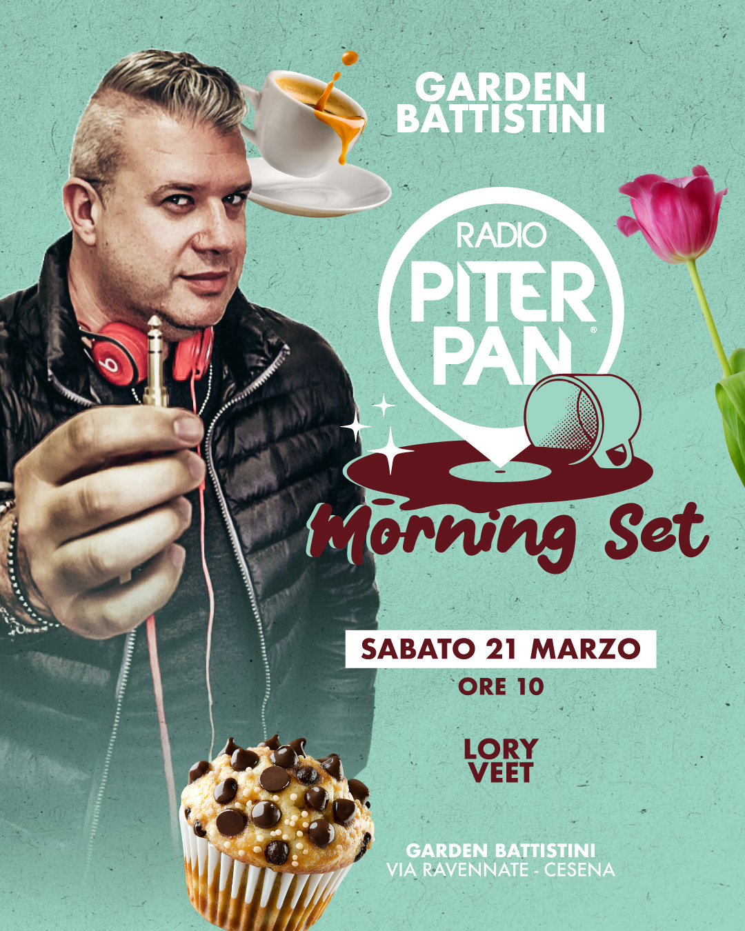 Evento Piterpan Morning Set @ Garden Battistini