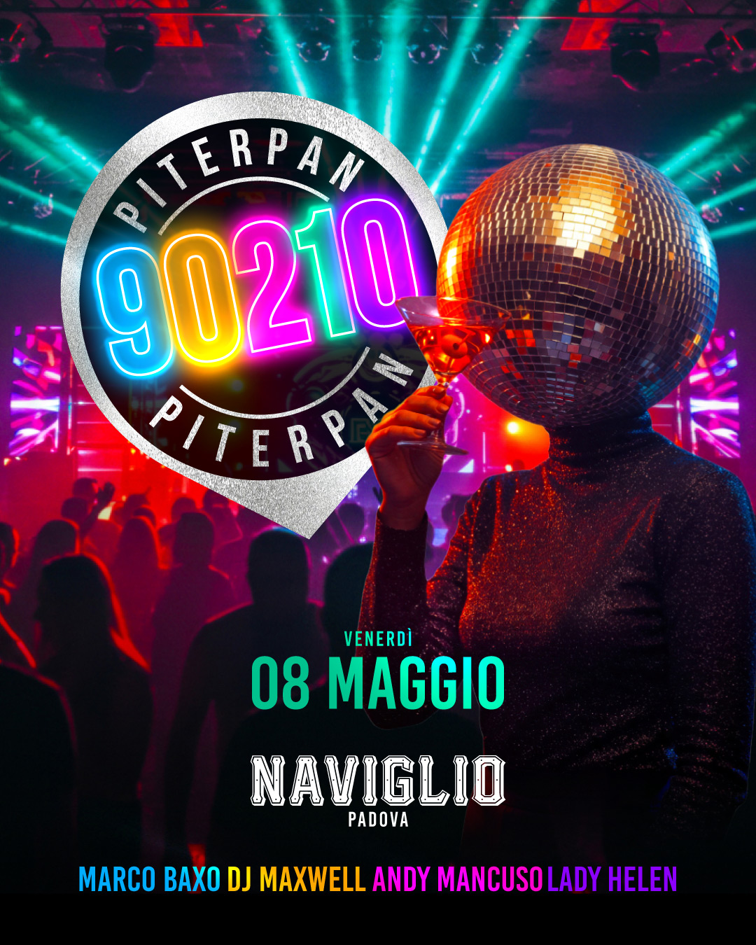 Evento Piterpan 90210 @ Naviglio