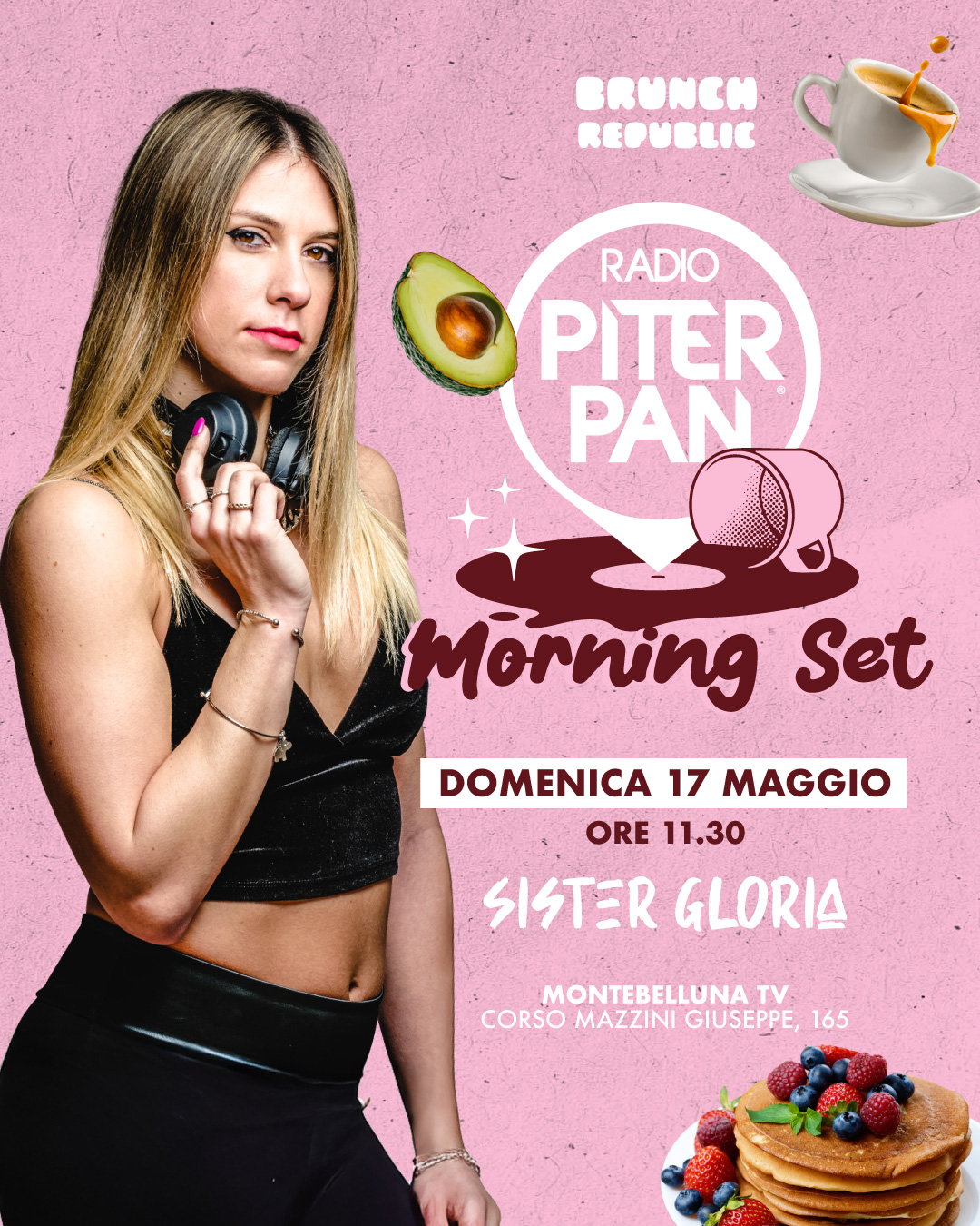 Evento Piterpan Morning Set – Brunch Republic Montebelluna
