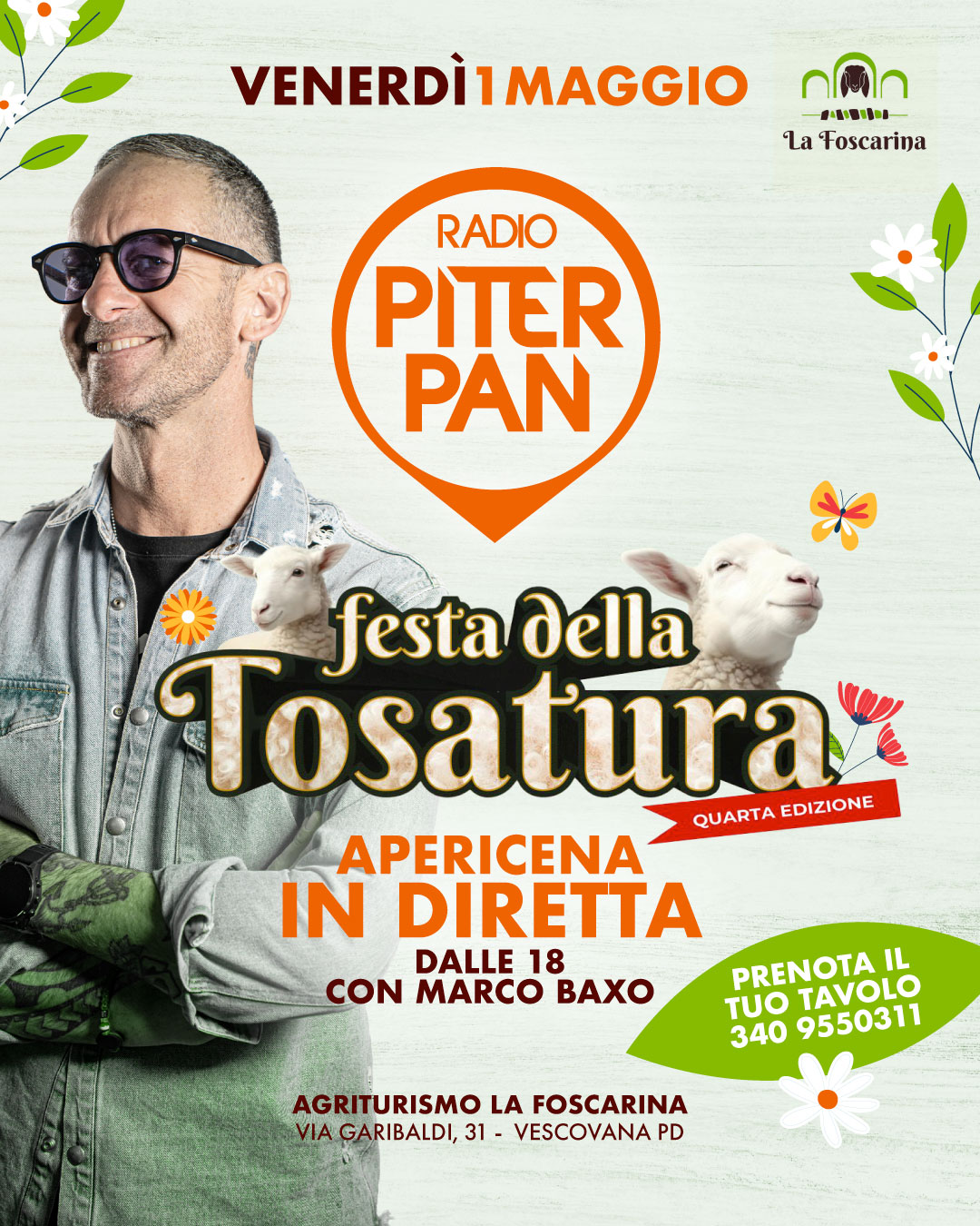 Evento di Radio Piterpan @ Festa della Tosatura