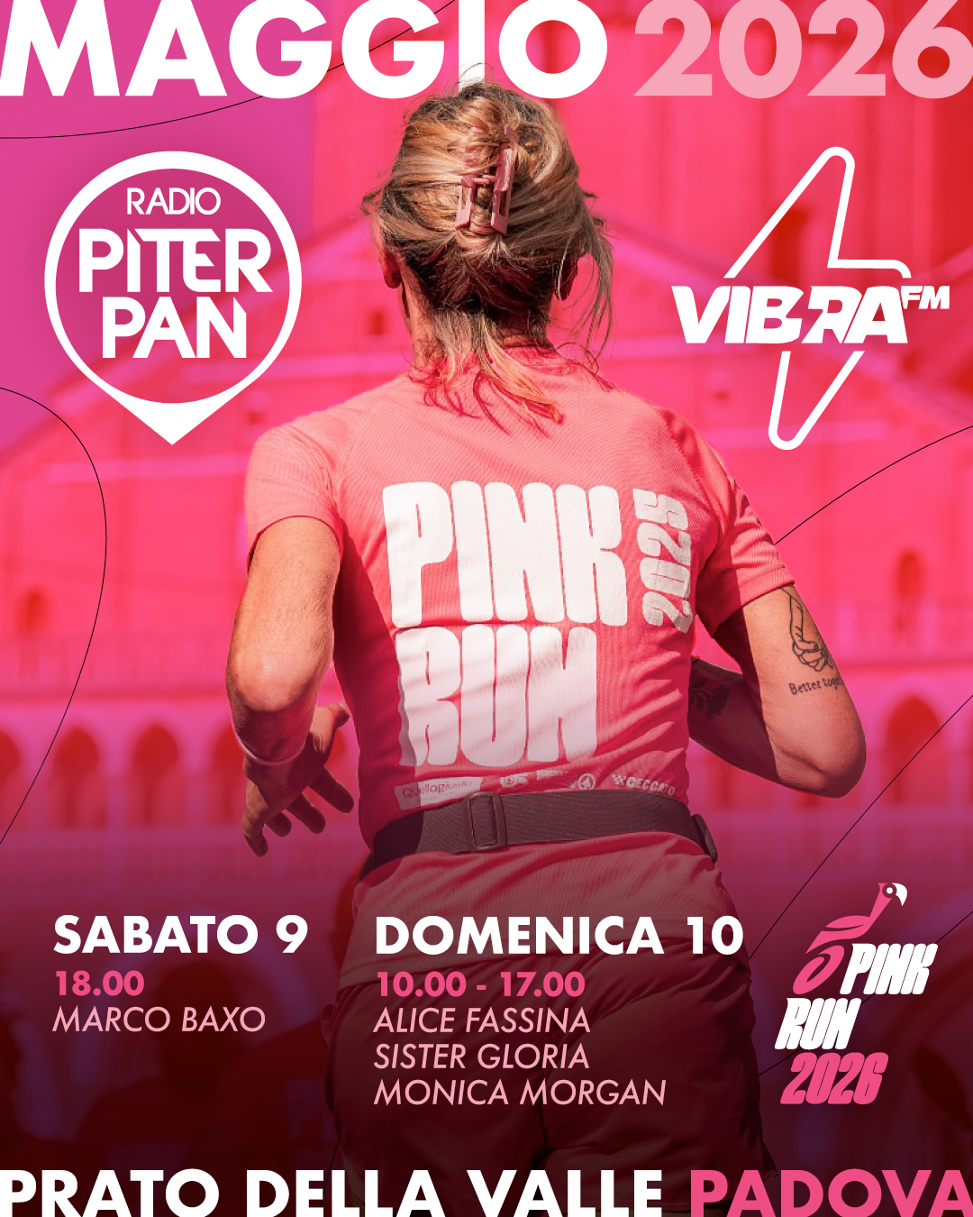Evento di Radio Piterpan @ Pink Run 2026
