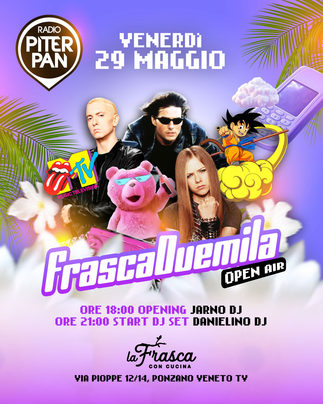 Eventi di Radio Piterpan @ Frasca Duemila