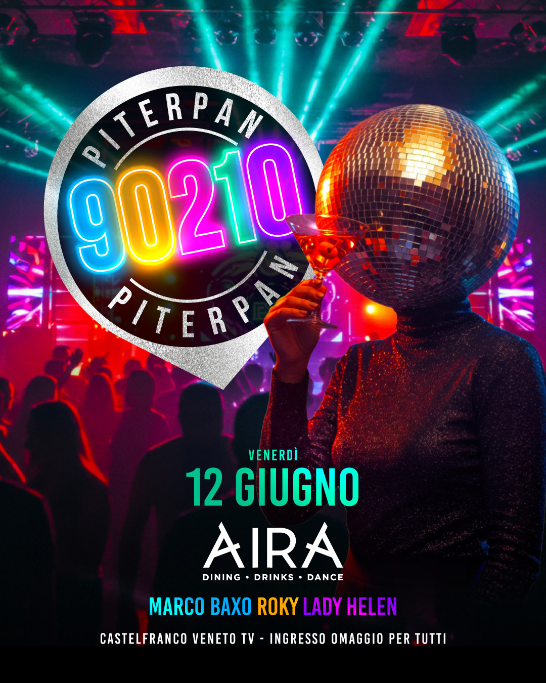 Evento Piterpan 90210 @ Aira Club