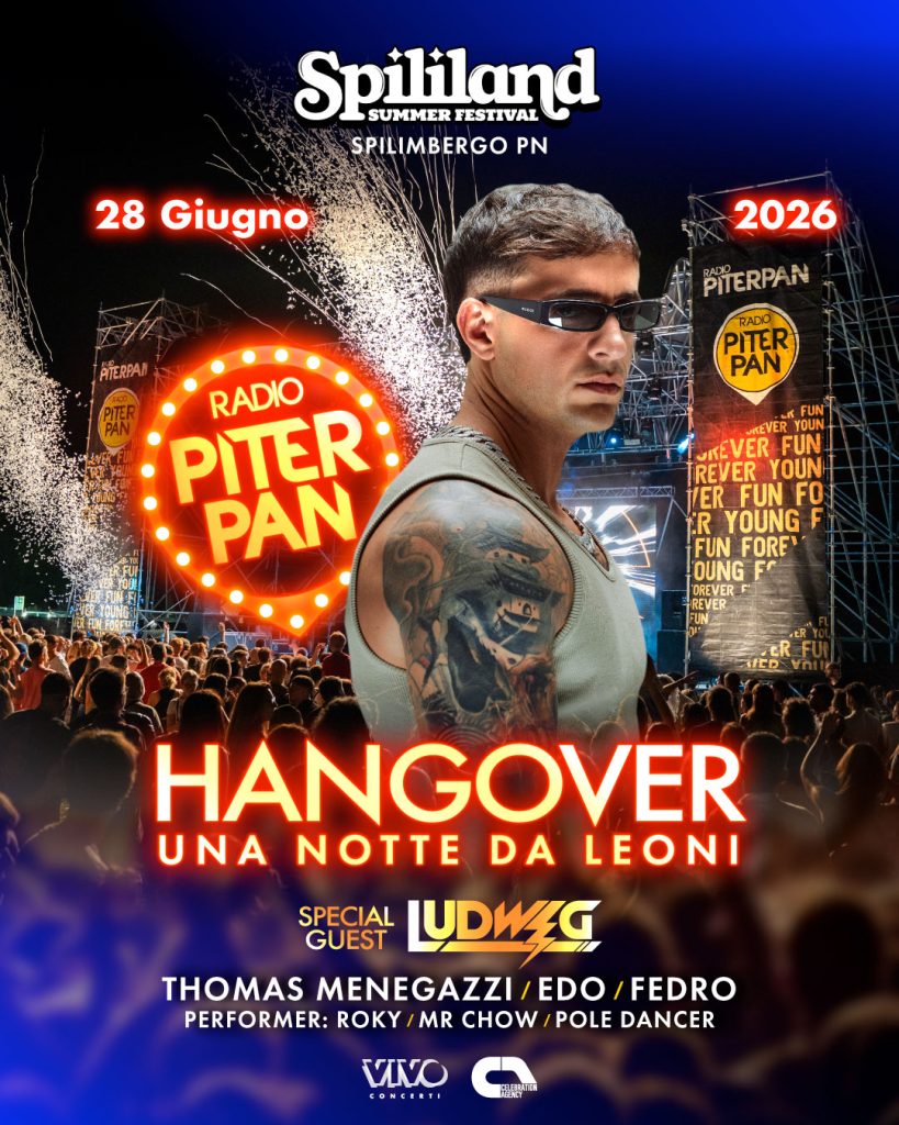 Evento Spililand 2026 con Piterpan Hangover