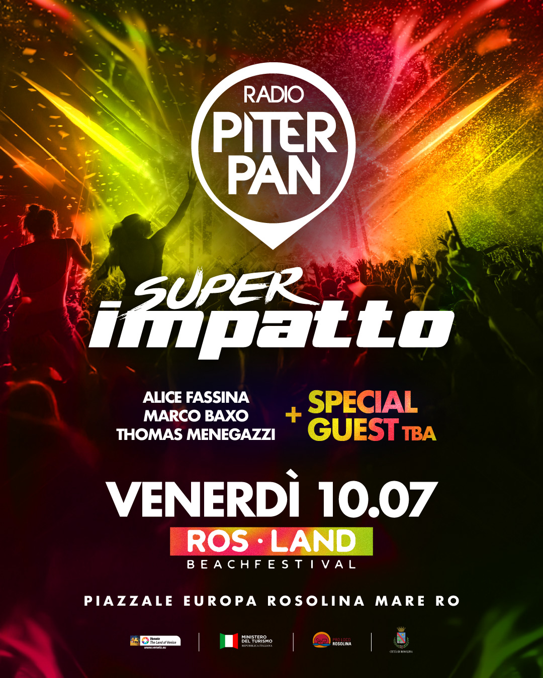 Evento Piterpan Super Impatto al Piazzale Europa