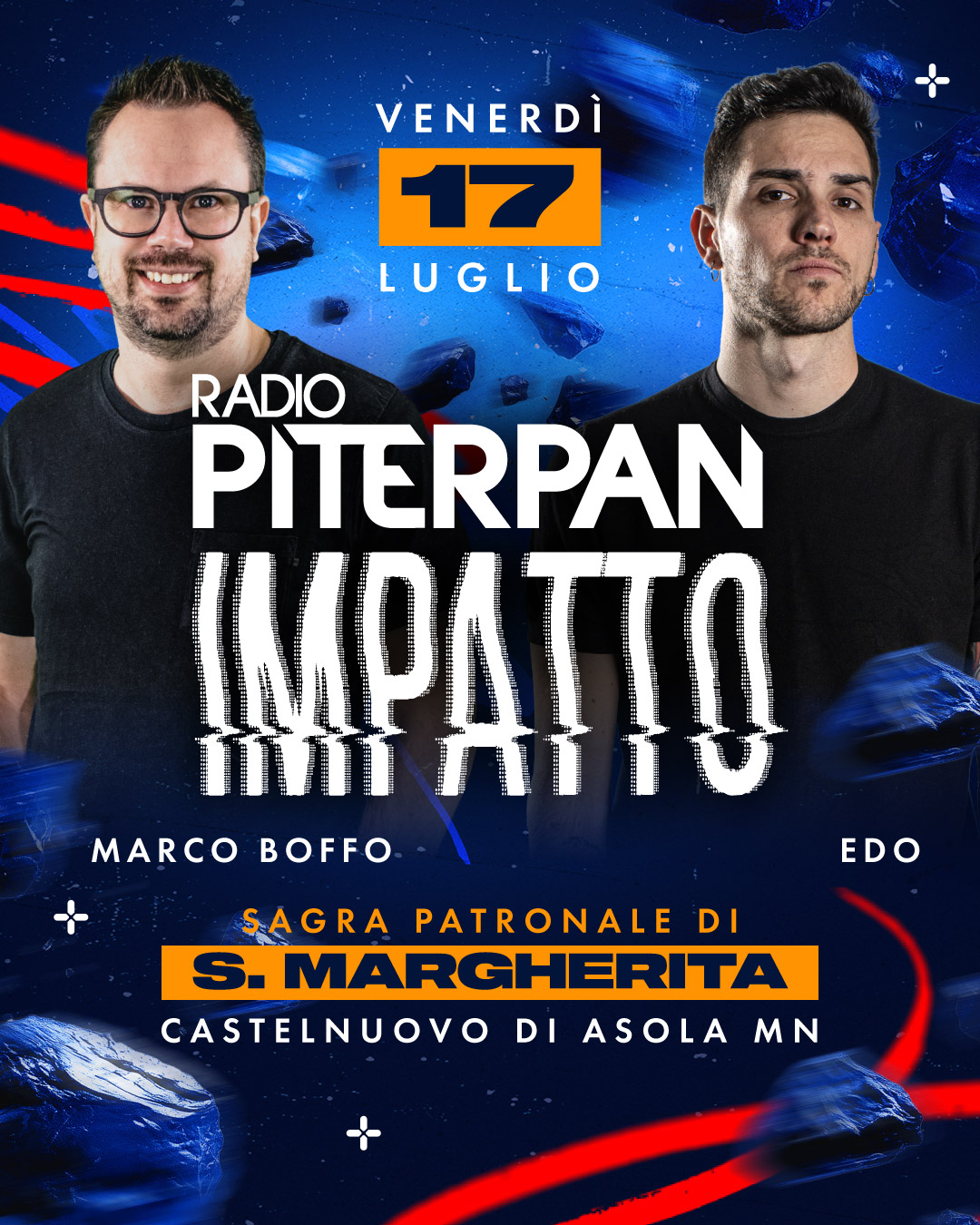 Evento Sagra Patronale di Santa Margherita con Piterpan Impatto
