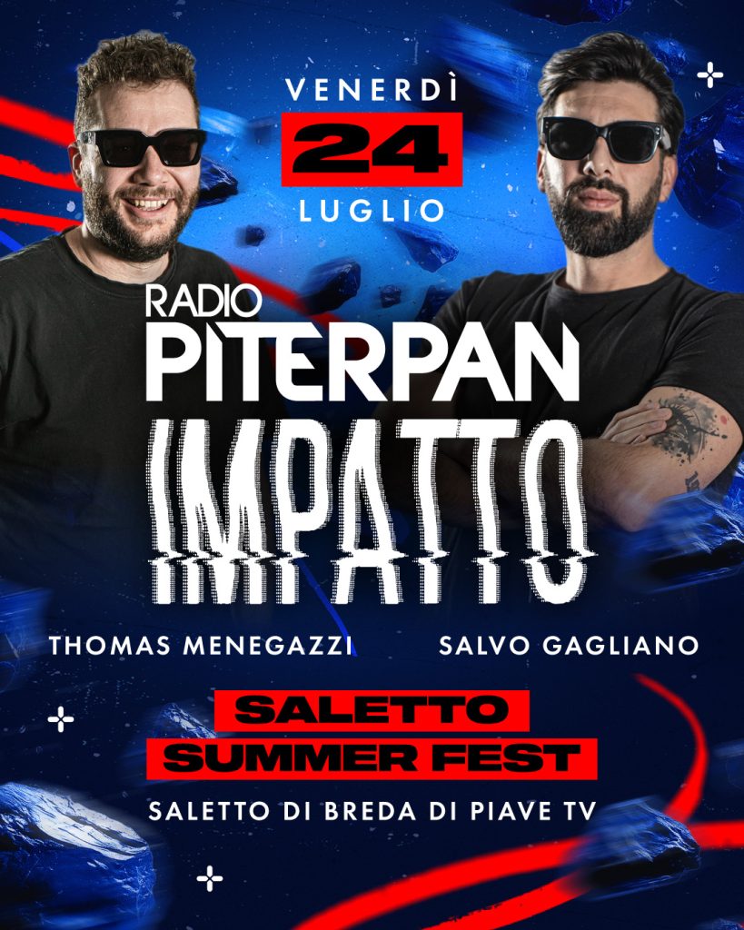 Evento Saletto Summer Festival con Piterpan Impatto