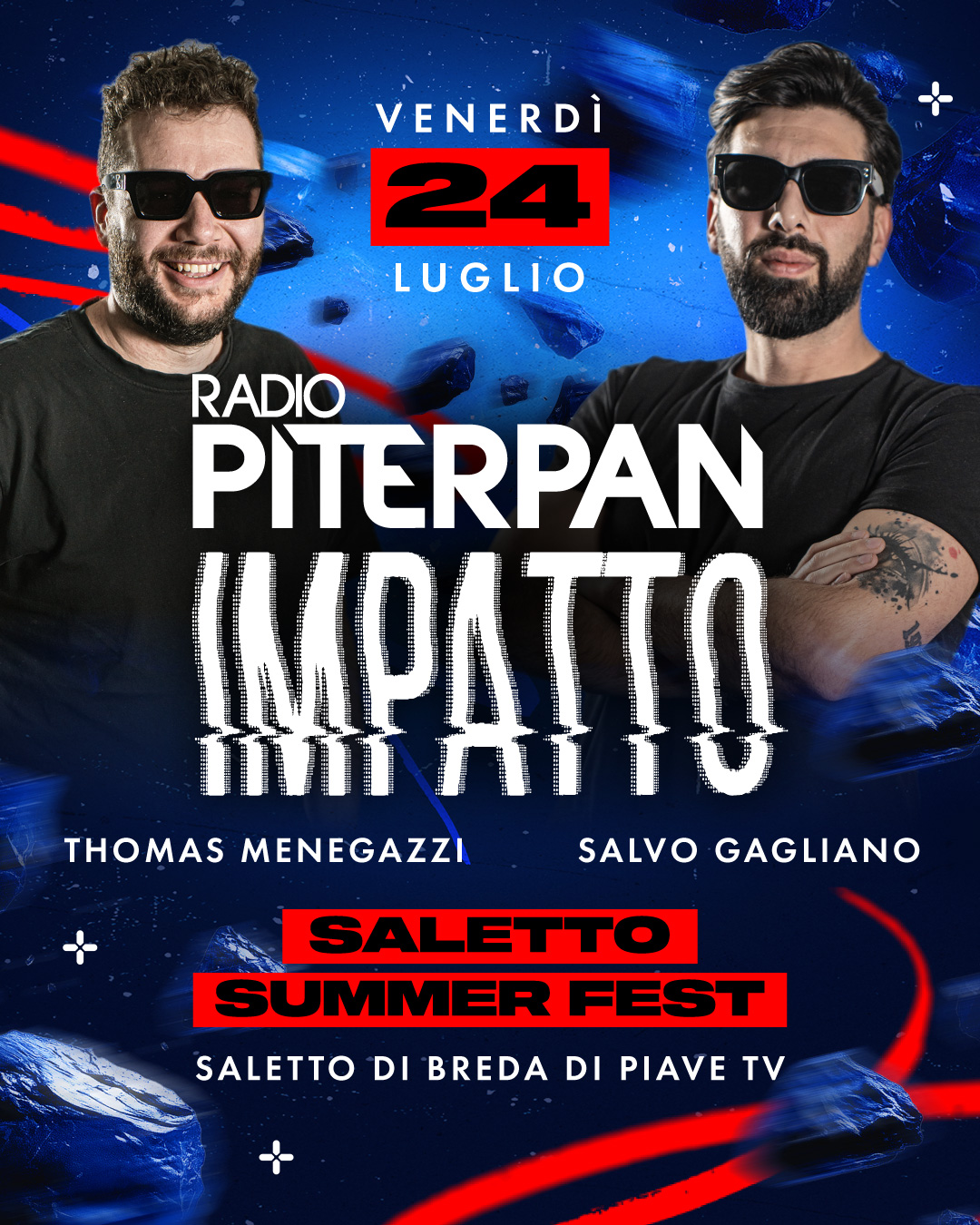 Evento Saletto Summer Festival con Piterpan Impatto