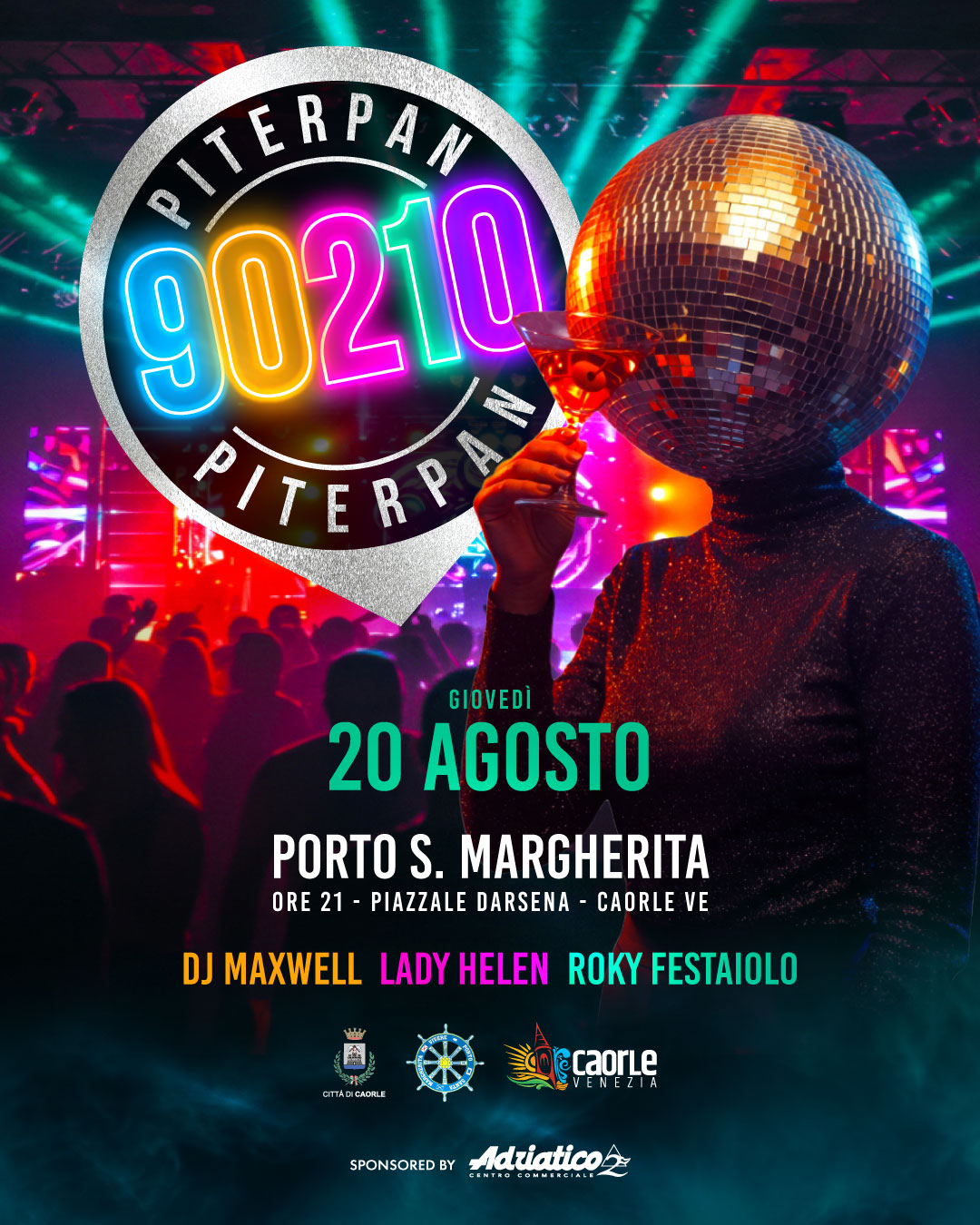 Evento Piterpan 90210 al Piazzale Darsena