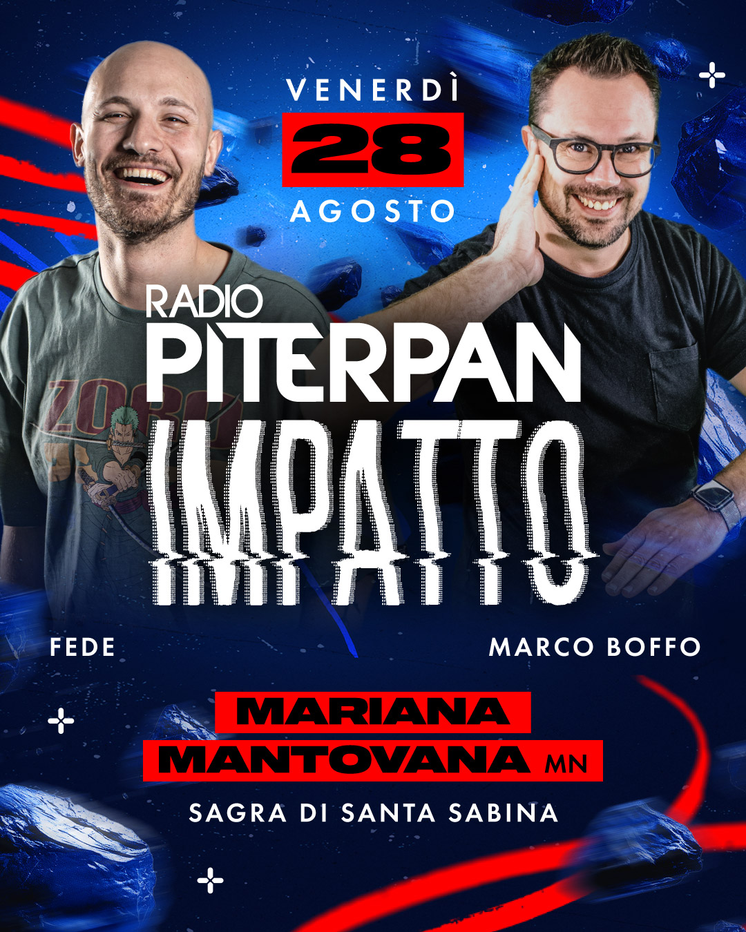 Evento Sagra di Santa Sabina con Piterpan Impatto