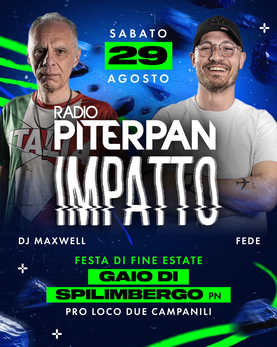 Evento Festa di Fine Estate con Piterpan Impatto