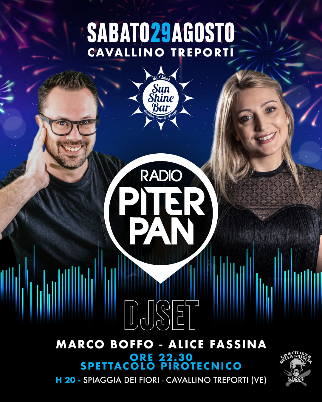 Evento Beach on Fire con Radio Piterpan