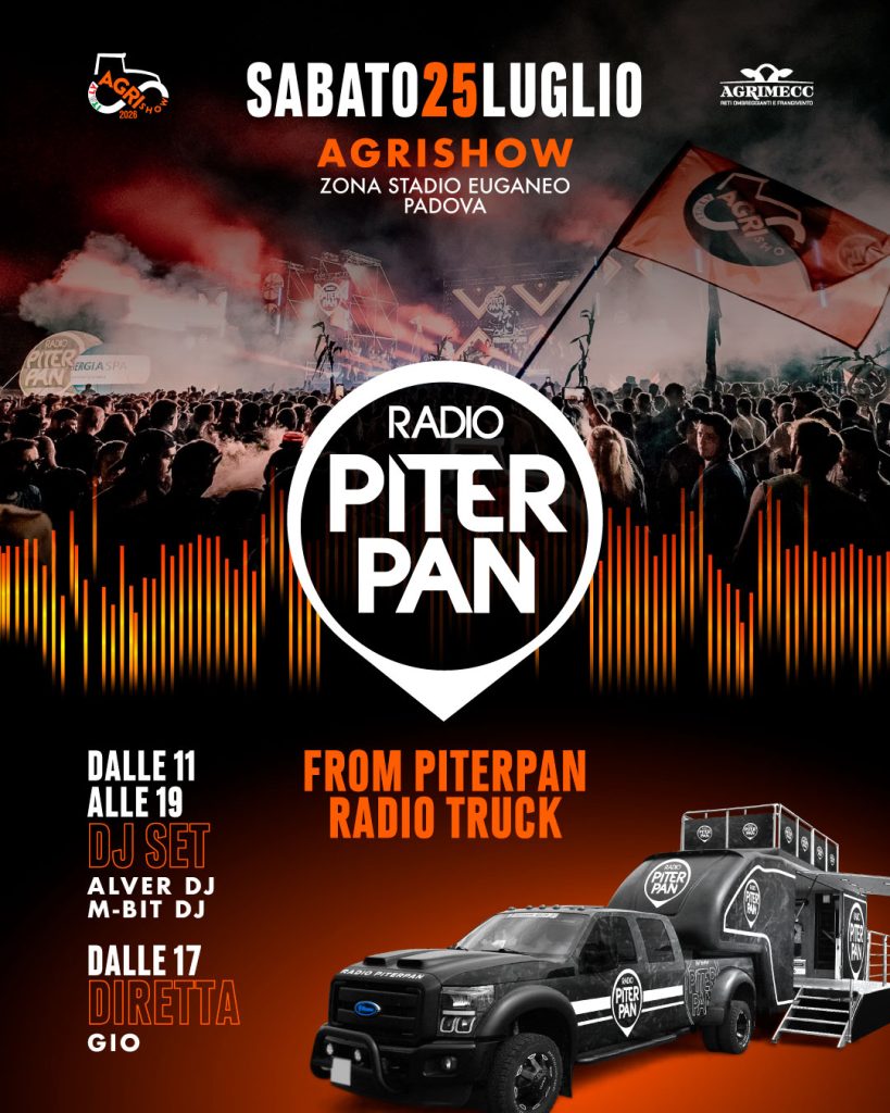 Evento Agrishow 2026 con Radio Piterpan