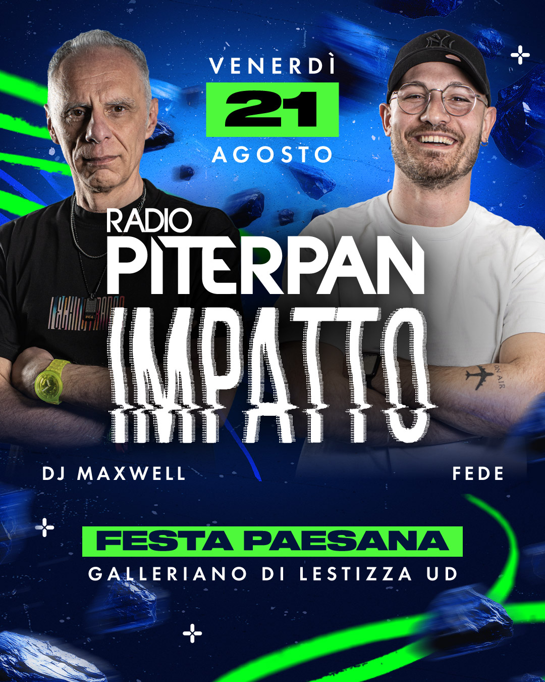 Evento Festa Paesana con Piterpan Impatto