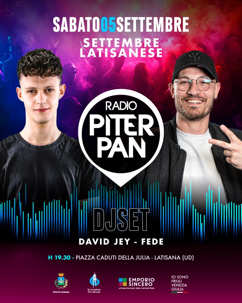 Evento Settembre Latisanese con Radio Piterpan