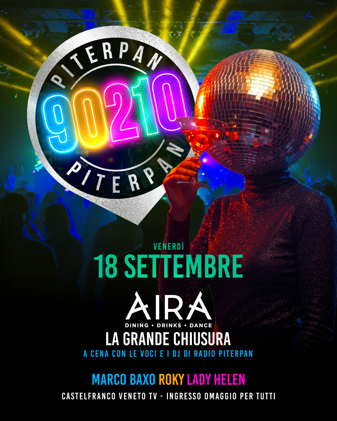 Evento @ Aira Club con Piterpan 90210