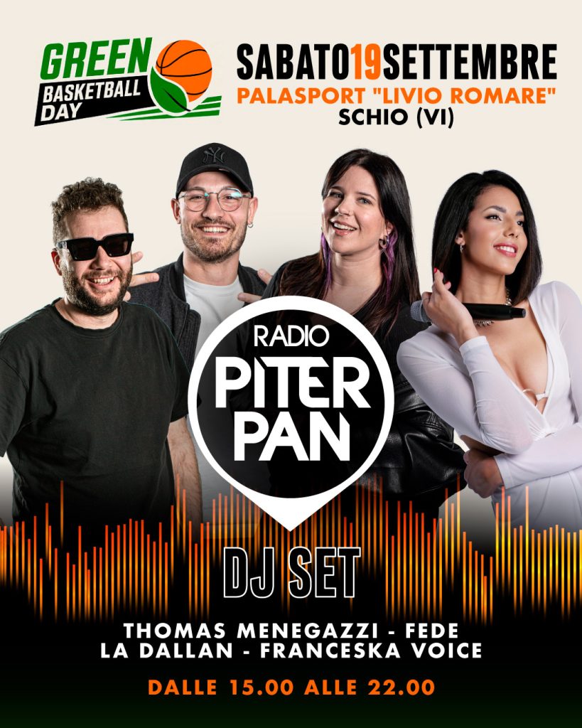 Evento Green Basketball Day di Famila Basket con Radio Piterpan