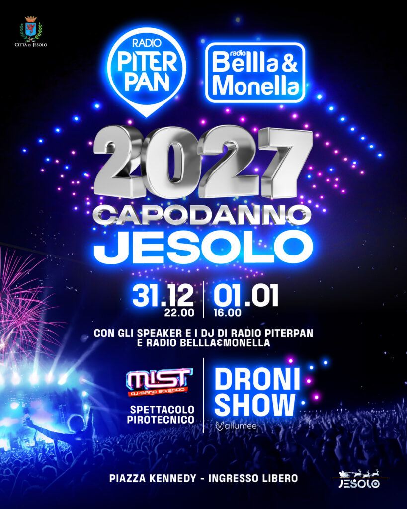 Capodanno a Jesolo con Radio Piterpan